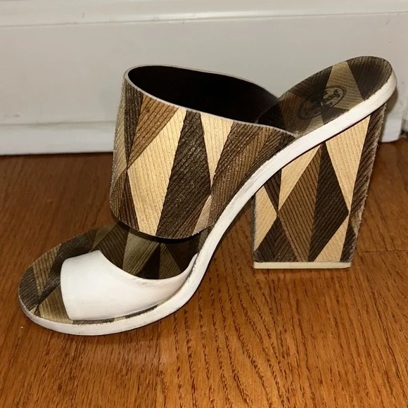 Tory Burch Block Heel Sandals - Picture 6 of 14
